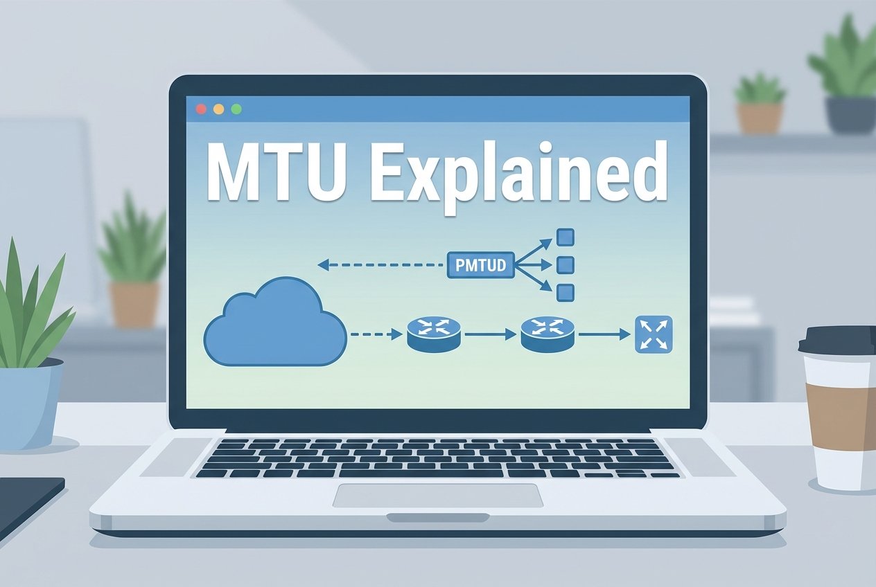 MTU Explained: Maximum Transmission Unit, Fragmentation, and Path MTU Discovery (PMTUD