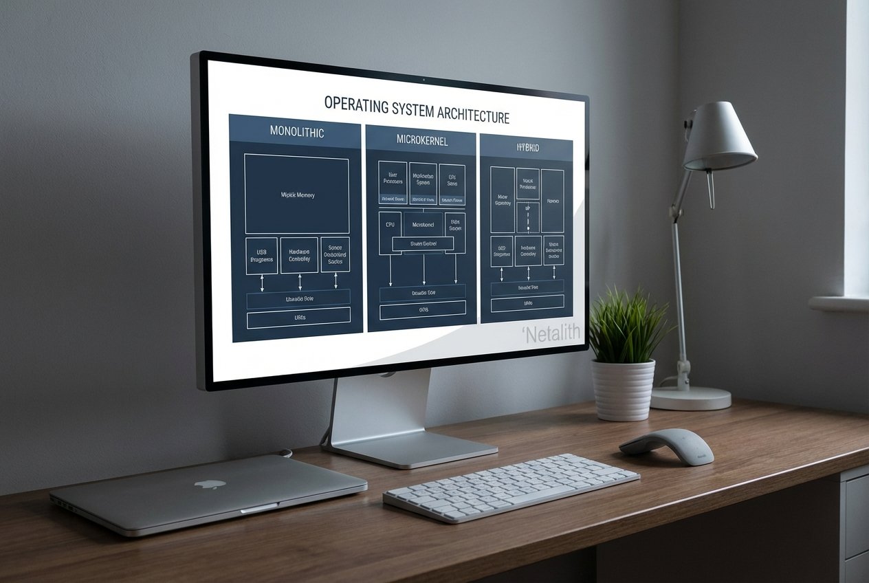 Operating System Architecture: Monolithic, Microkernel, and Hybrid Designs