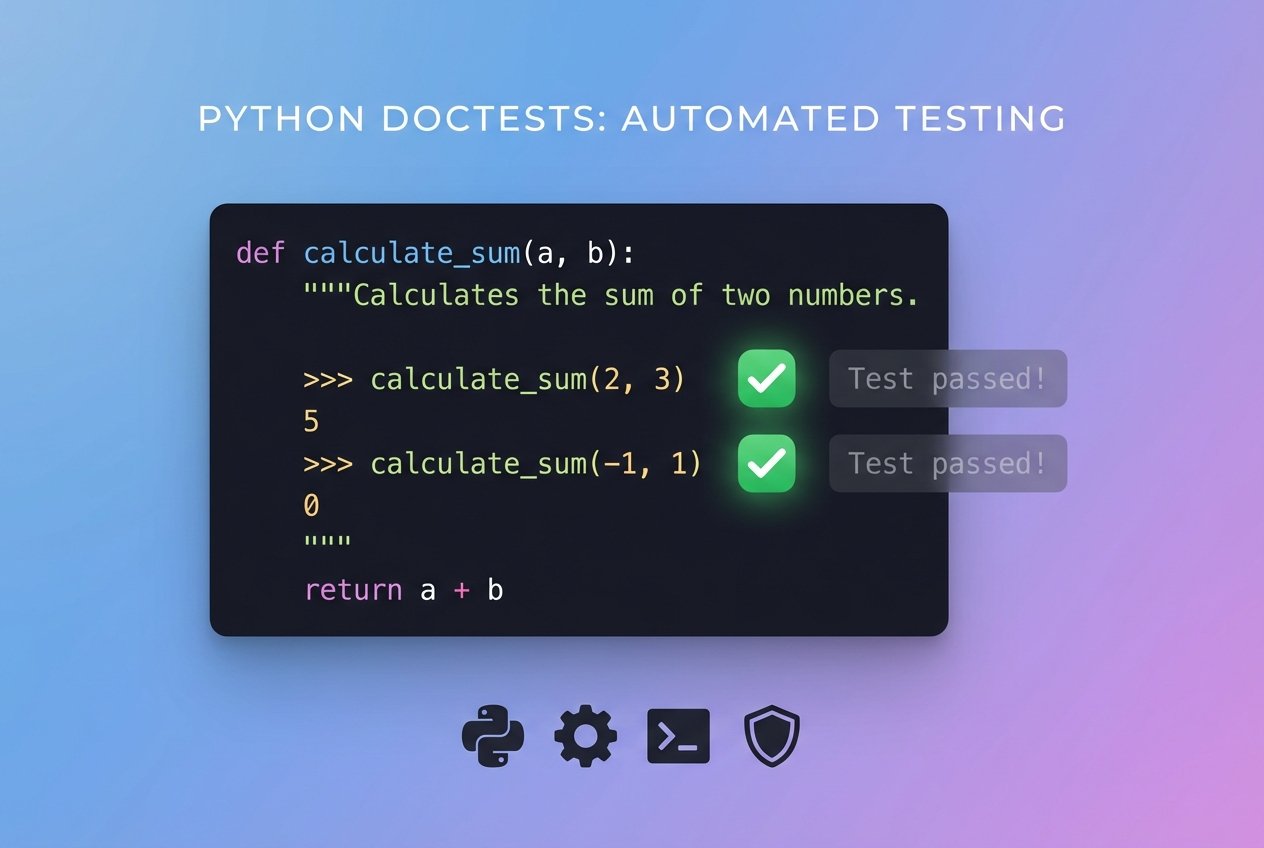 How To Write Doctests in Python