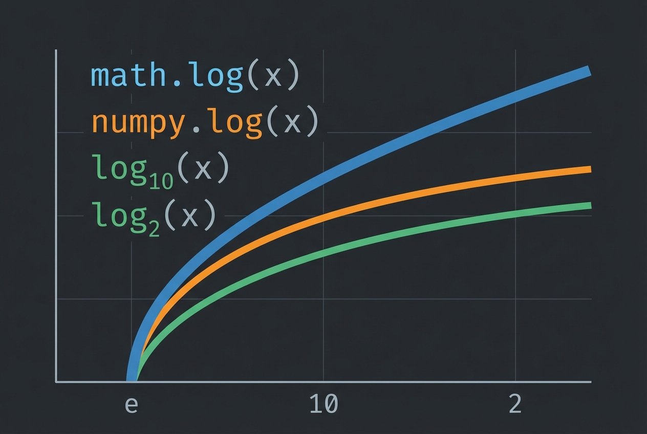 Python log() Functions to Calculate Logarithm