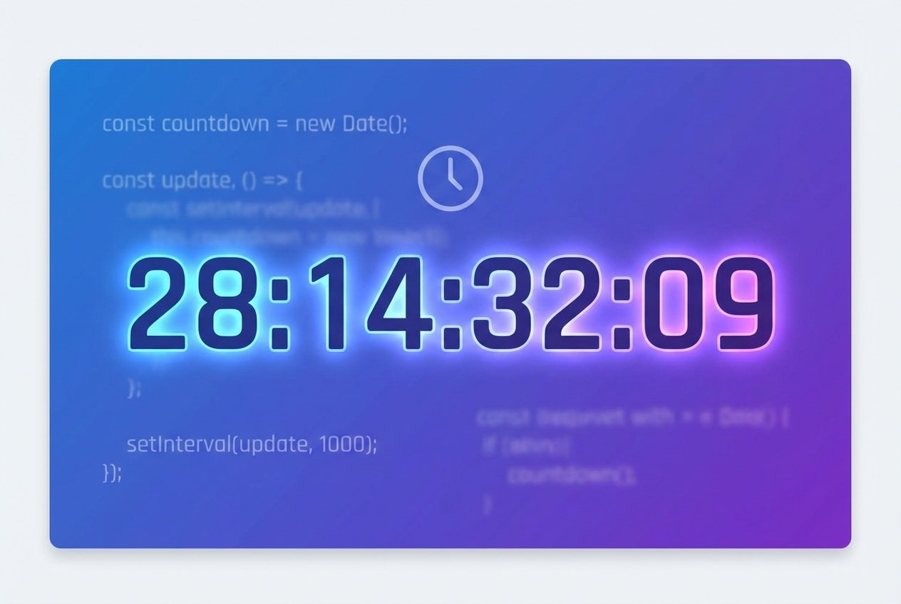 How To Build a Countdown Timer in JavaScript