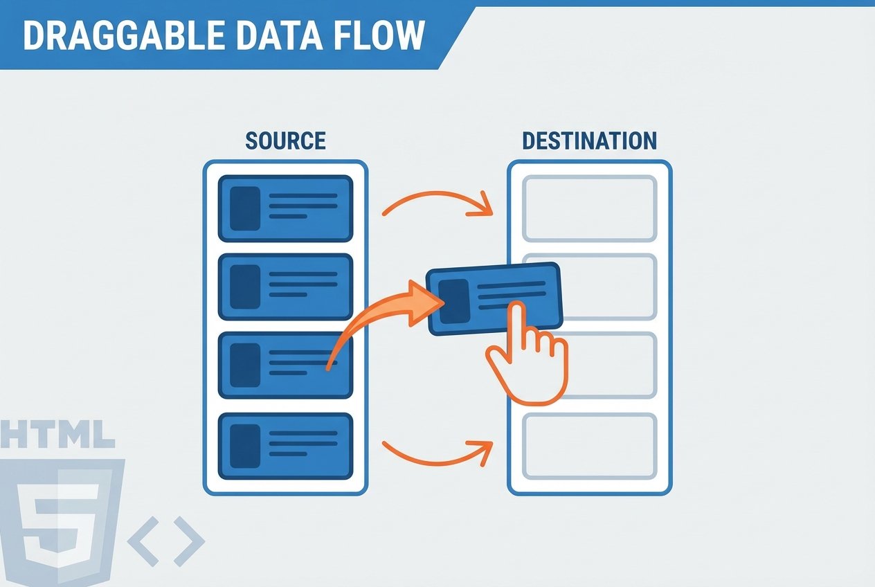 How To Create Drag and Drop Elements with Vanilla JavaScript and HTML