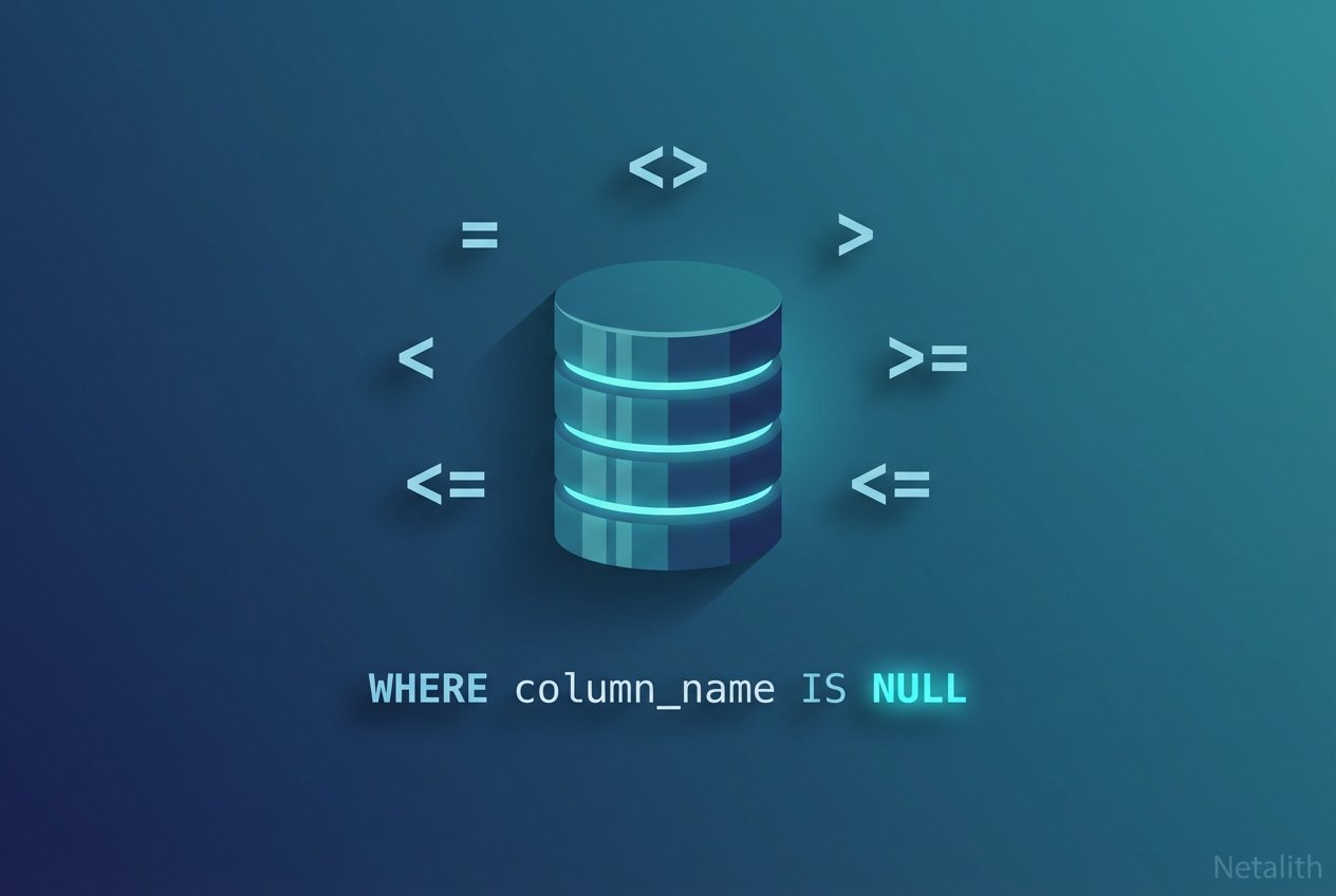 How To Use Comparison and IS NULL Operators in SQL