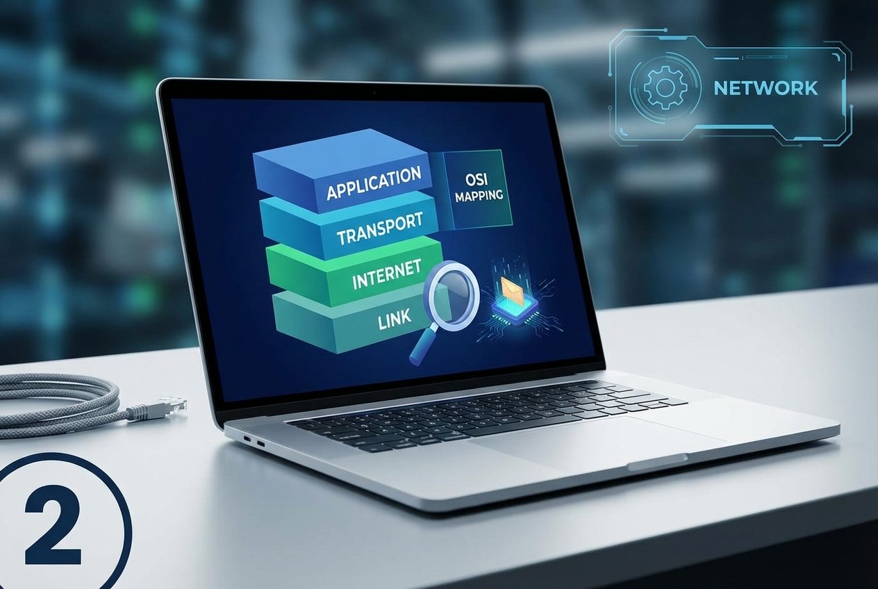 TCP/IP Model Explained: TCP/IP Layers and OSI Model Mapping (Beginner-Friendly Guide