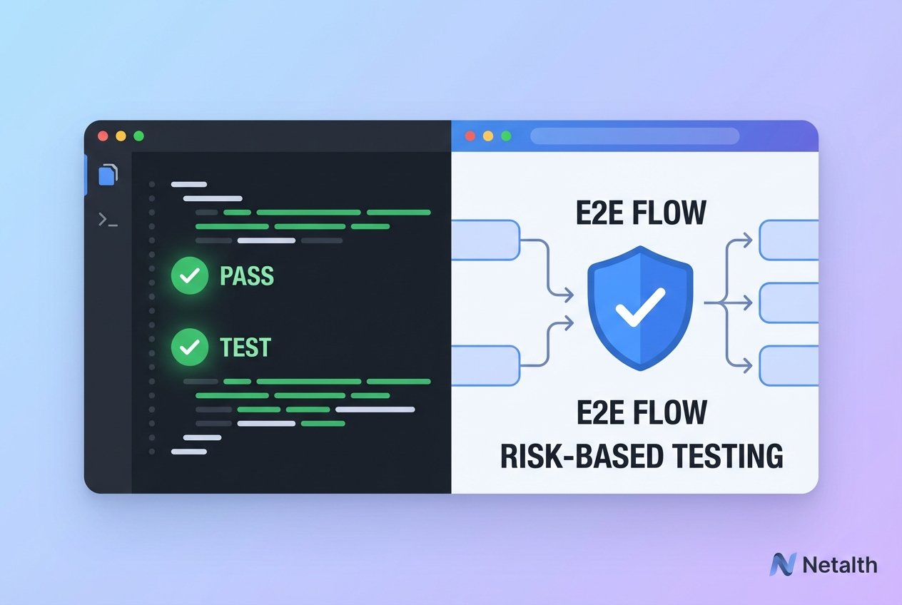 Testing AI-Generated Web Apps: What to Unit Test vs E2E Test (Risk-Based Strategy)