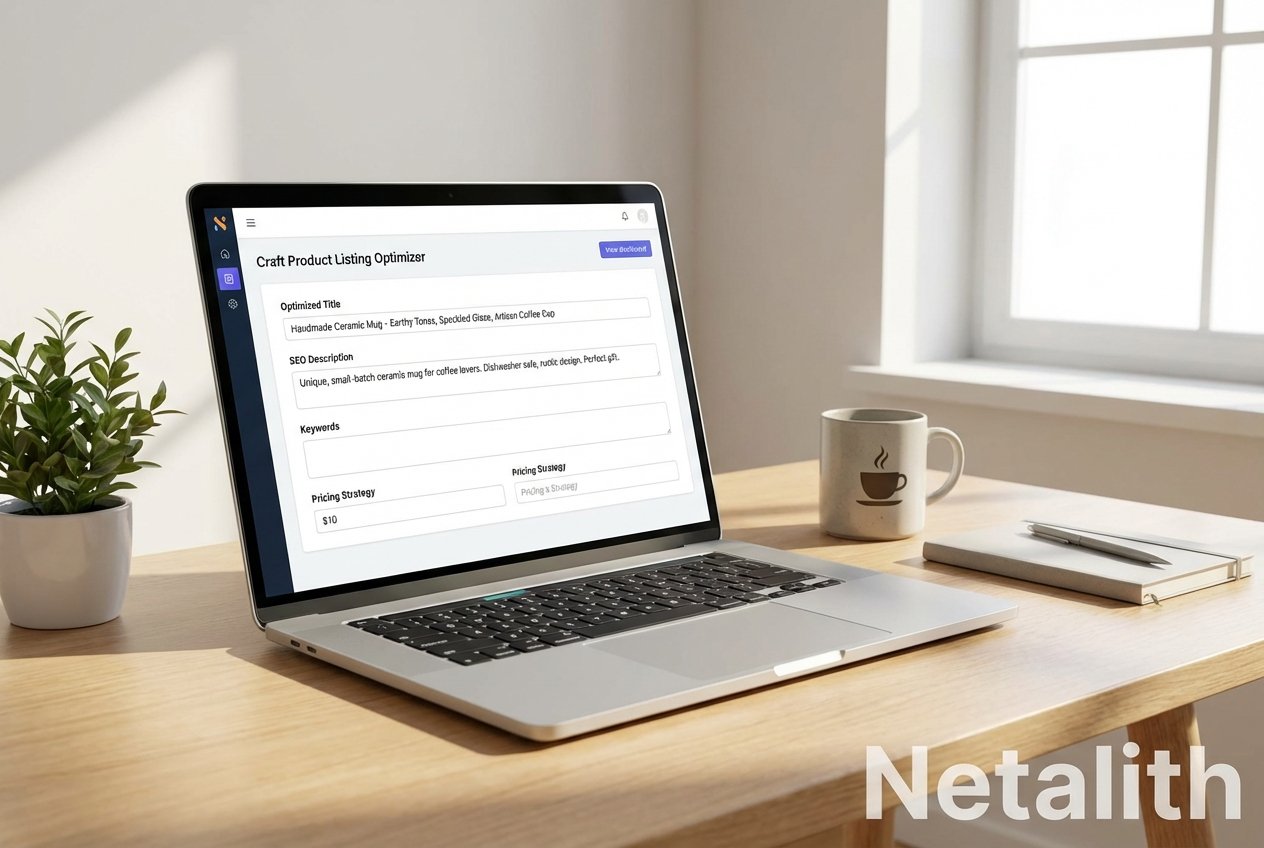 How to Use AI for Etsy Listings: A Guide to Optimizing Titles and Descriptions