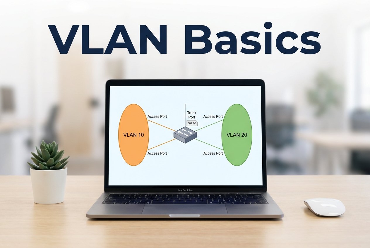 VLAN Basics: What VLANs Are, Why They Exist, and How to Use Them in Network Design
