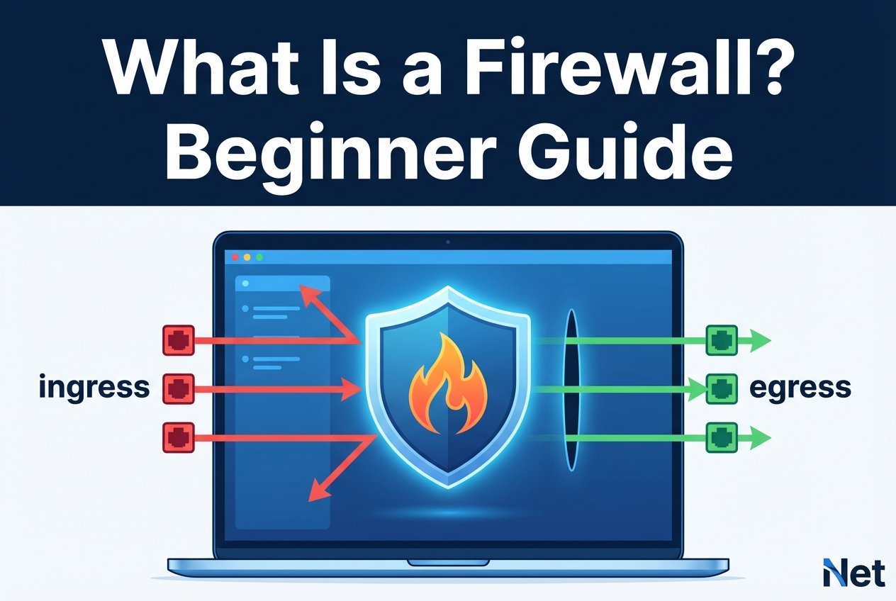 What Is a Firewall? Beginner Guide to Firewall Rules, Types, and Network Security Basics